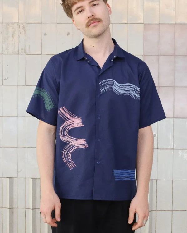 Brush strokes unisex shirt