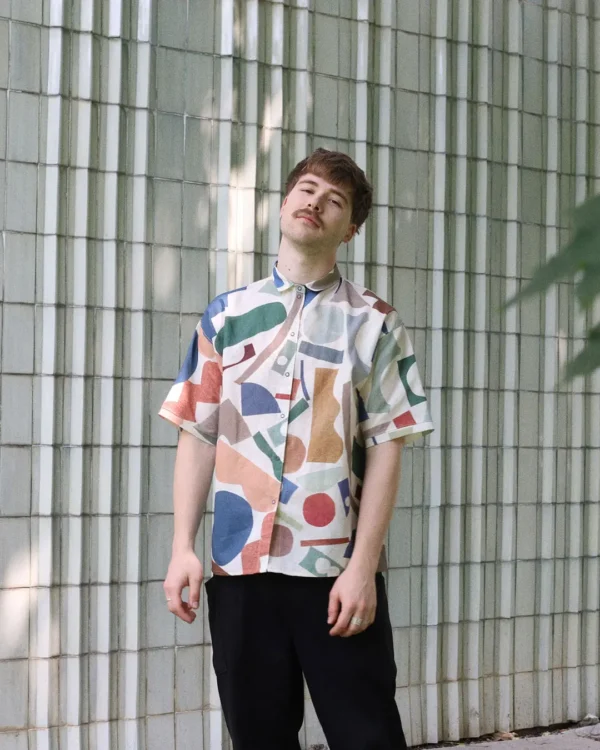 Color shapes unisex shirt