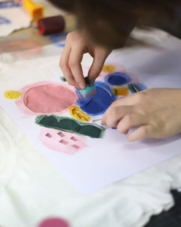 workshop: textile printing