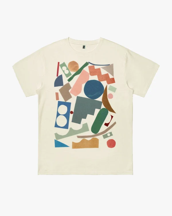 Color shapes basic t-shirt