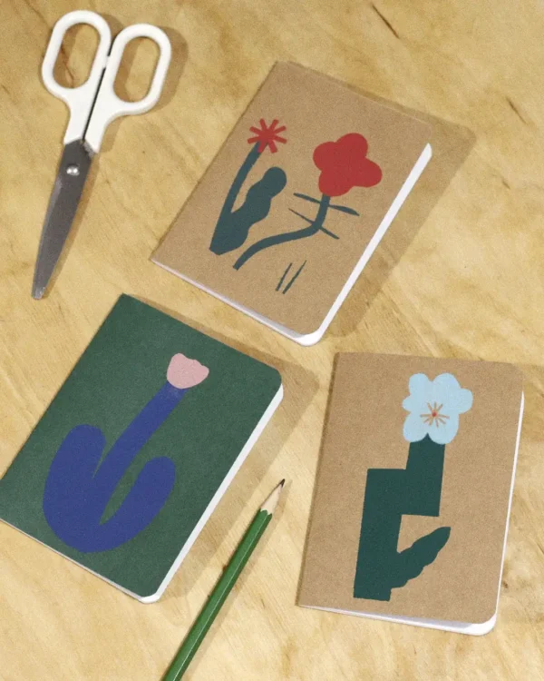 Notebook Pansy Flower