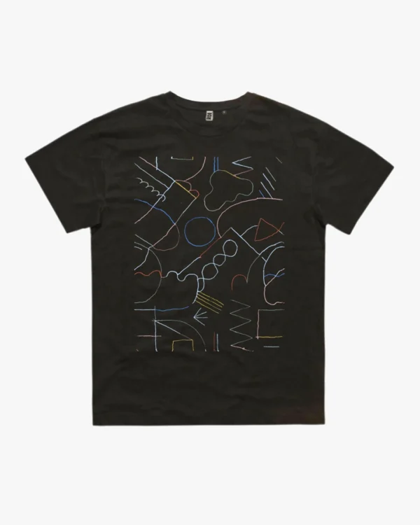 Color lines basic t-shirt