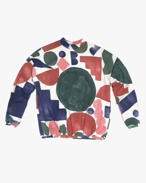 Color shapes sweatshirt