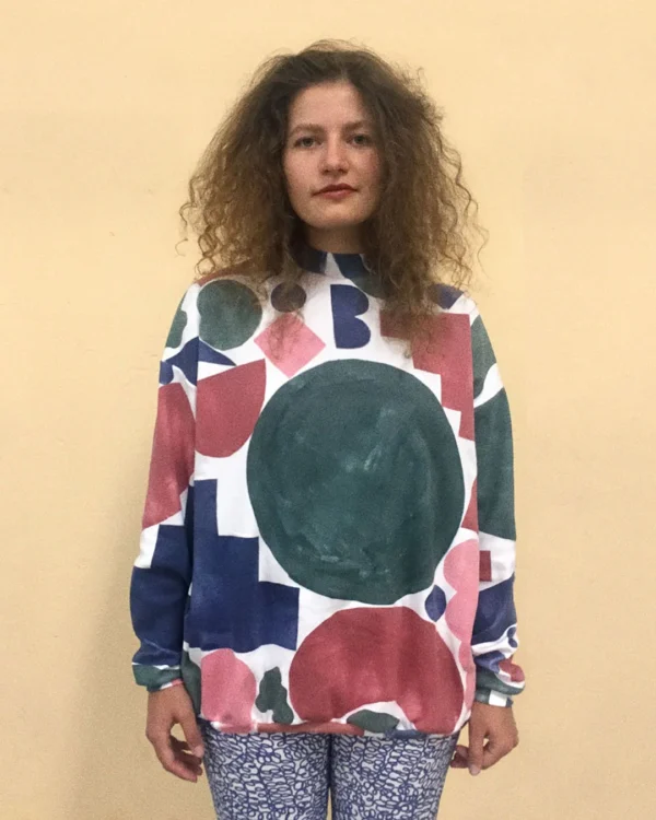 Color shapes sweatshirt