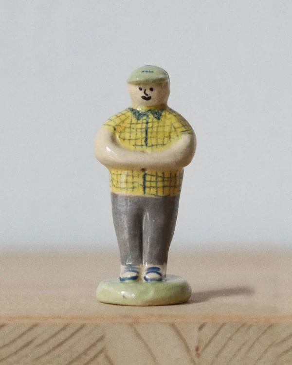 Ceramic figure Franta