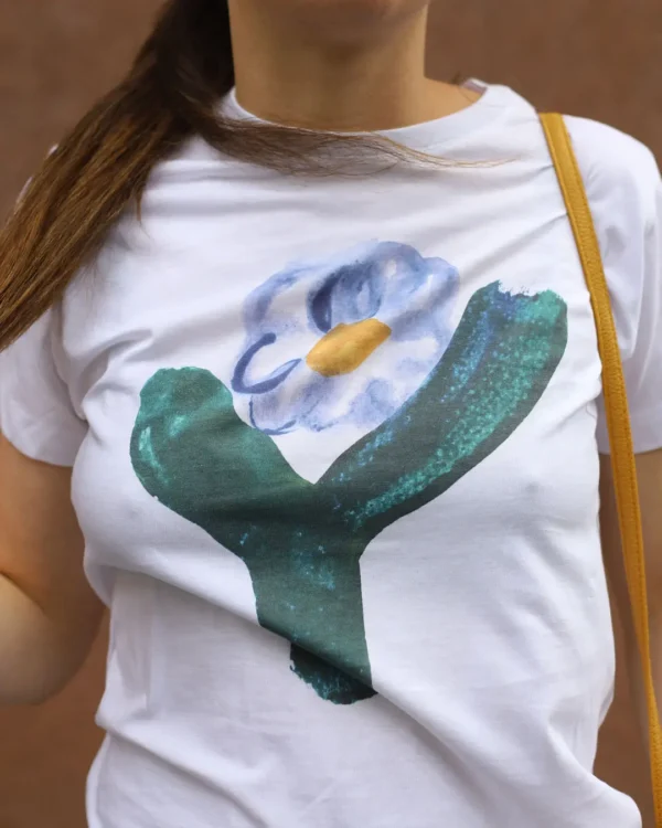 Flower basic t-shirt