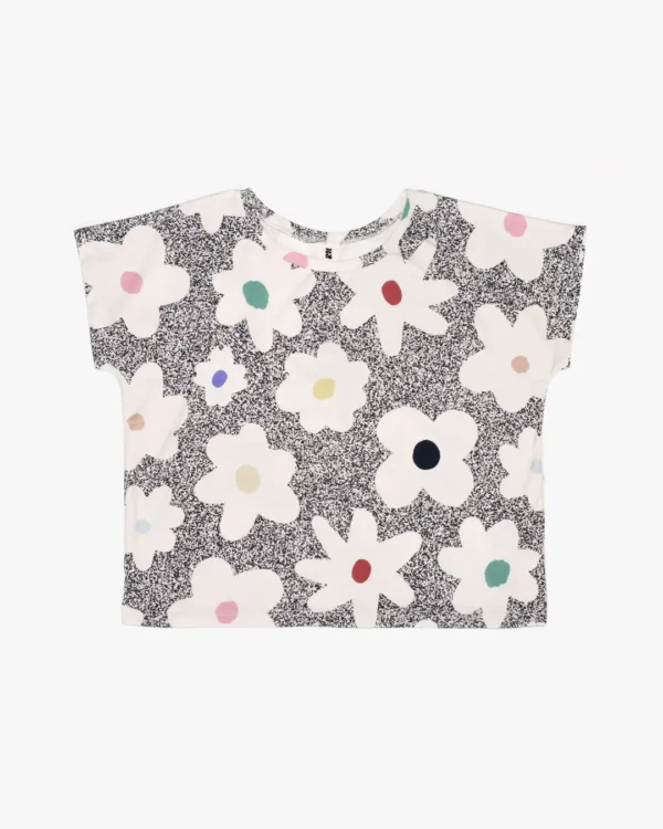 Flower noise woman t-shirt