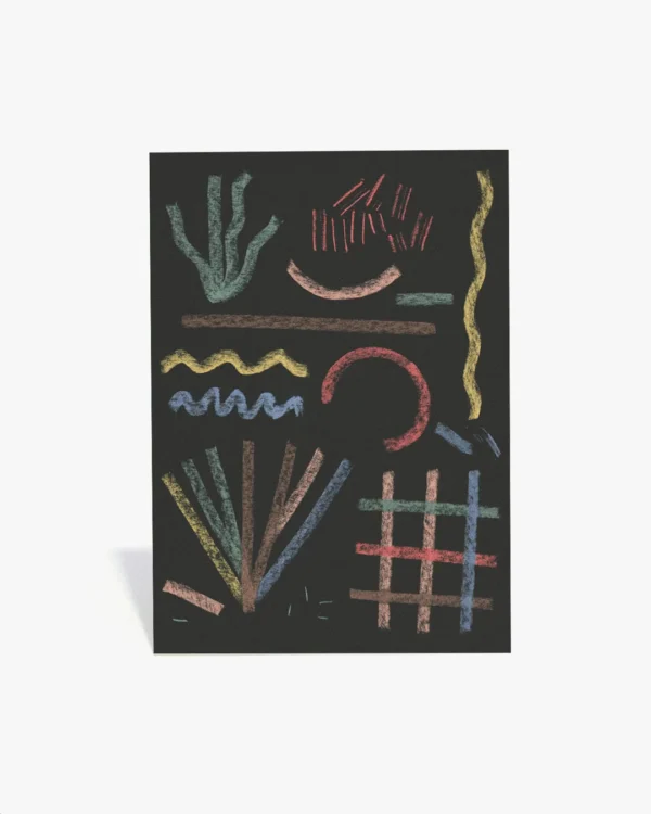 Postcard Chalk Drawing