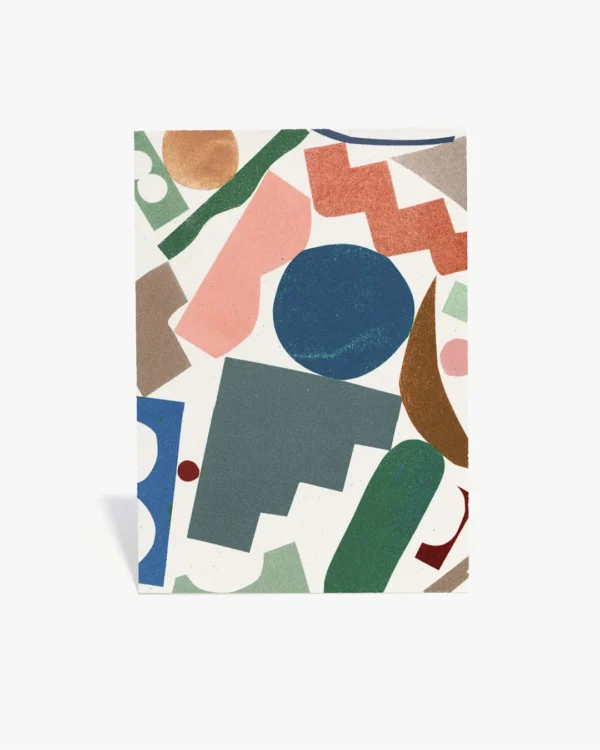 Postcard Color Shapes
