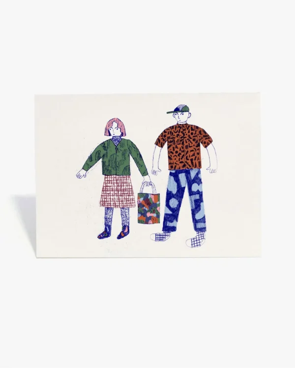 Postcard Couple