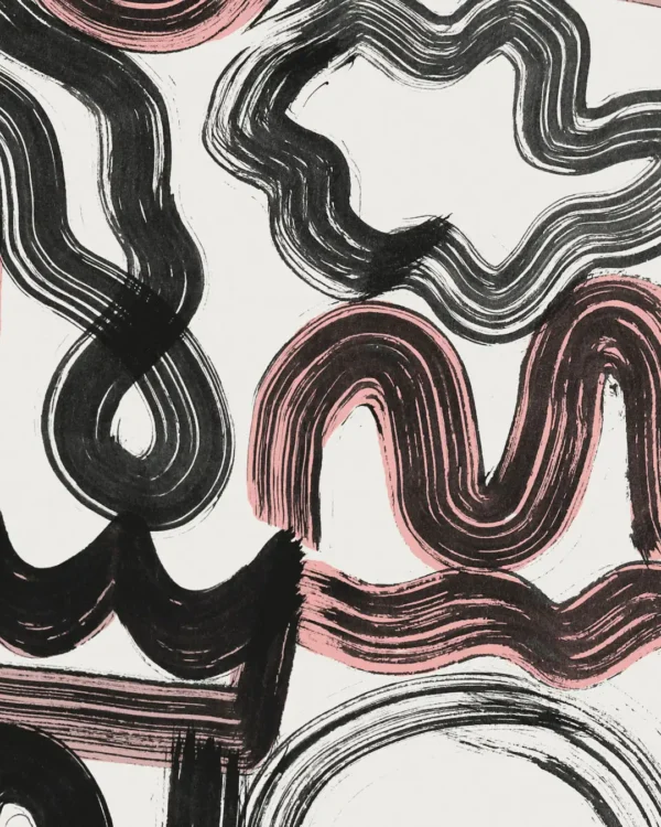 Brush strokes print