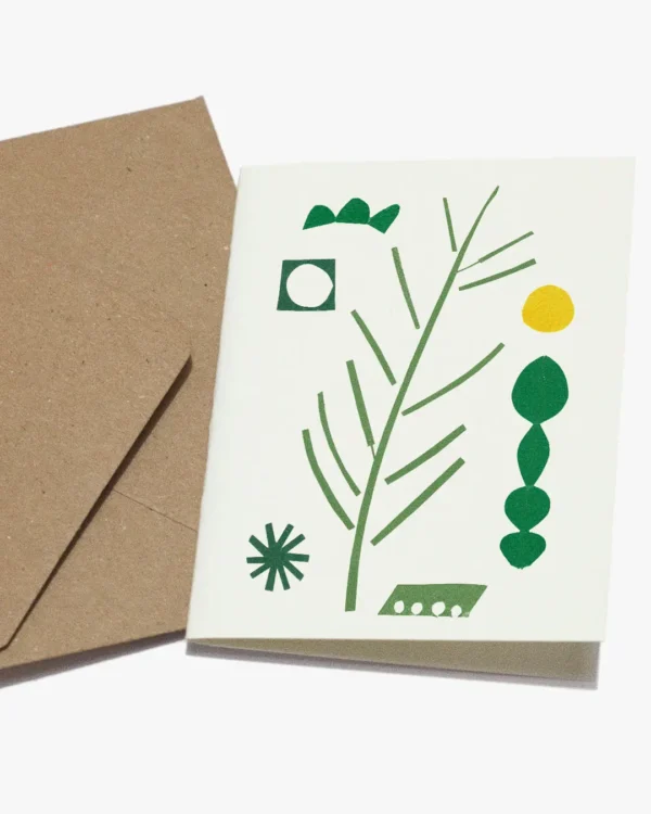 Wish card Christmas Twig