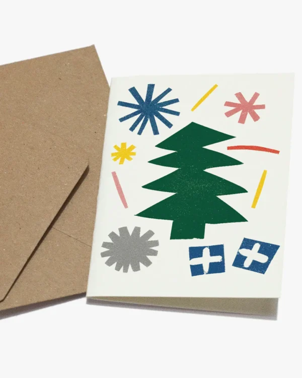 Wish card Christmas Tree
