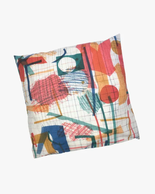 Collage pillow case