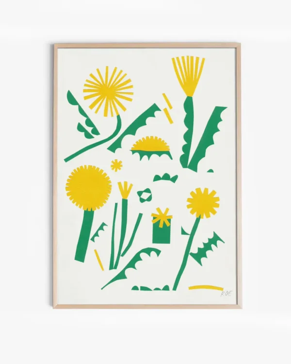 Dandelion print