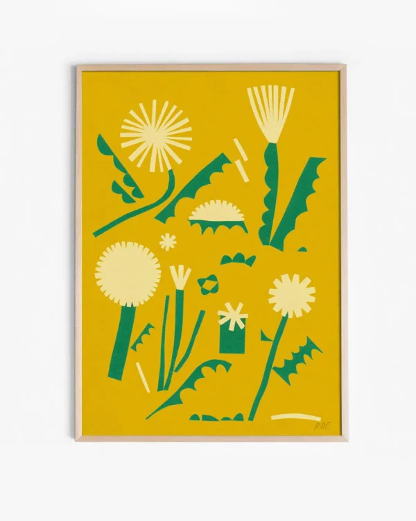 Dandelion print