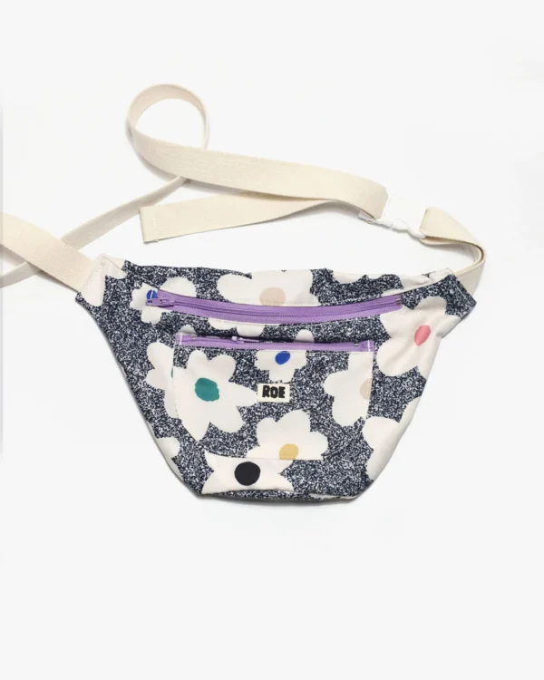 Flower noise waist bag