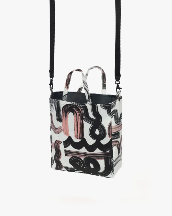 Brush strokes mini bag