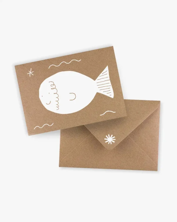 Mini envelope Happy Fish