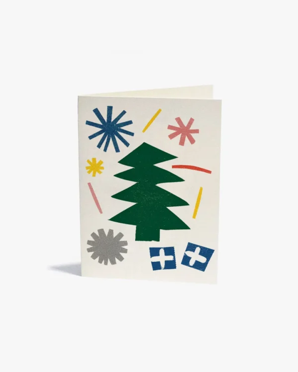 Mini wish card Christmas Tree