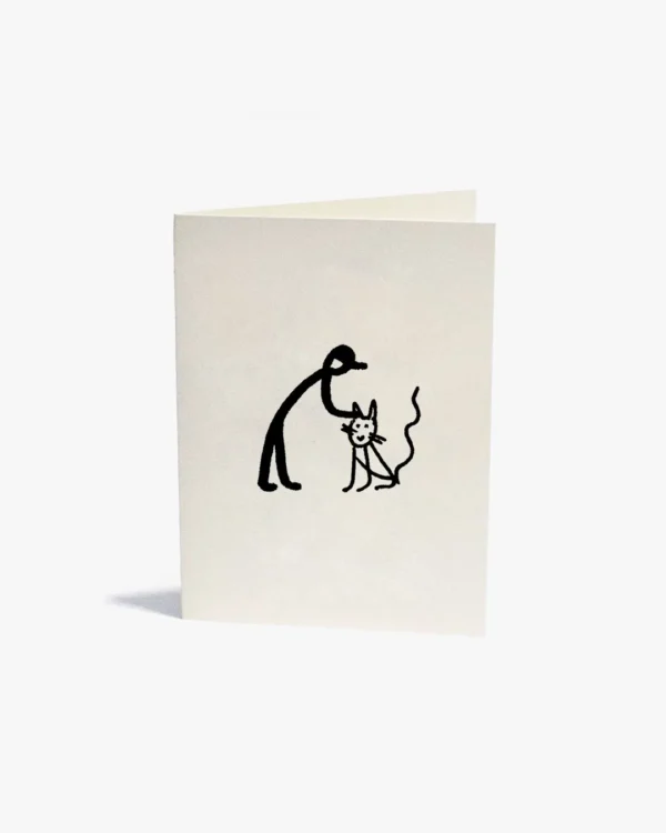 Mini wish card Cat Friend