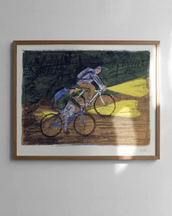 Night ride print