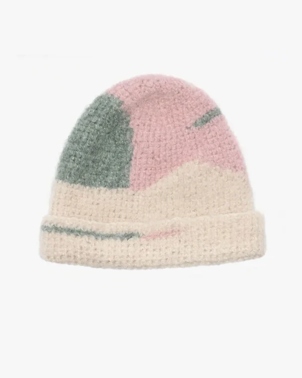 Soft colors mohair beanie