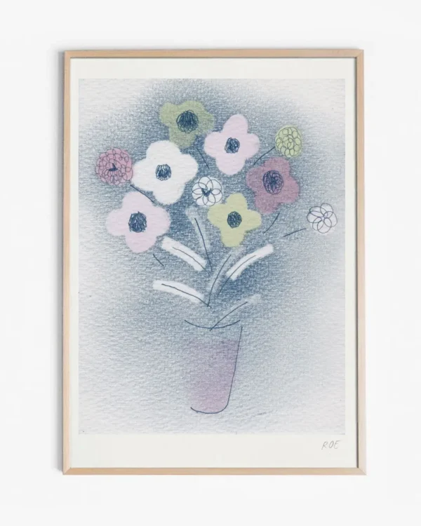 Soft flower print