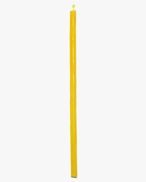 Beeswax thin candle