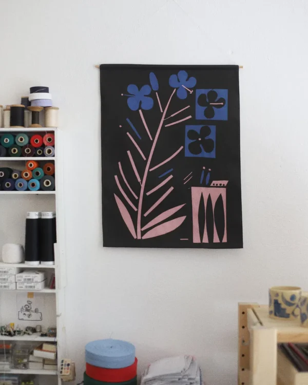 Willowherb textile print