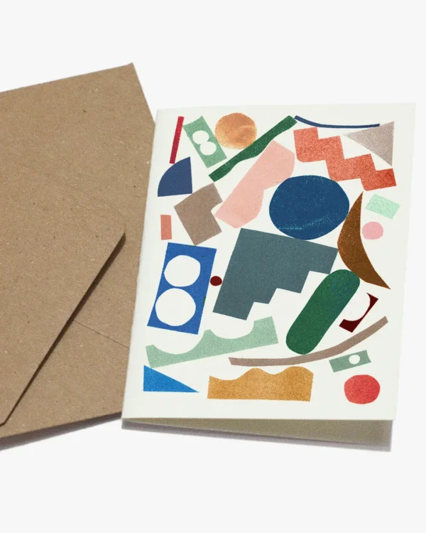 Wish card Color Shapes