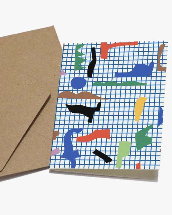 Wish card Grid Cut Outs