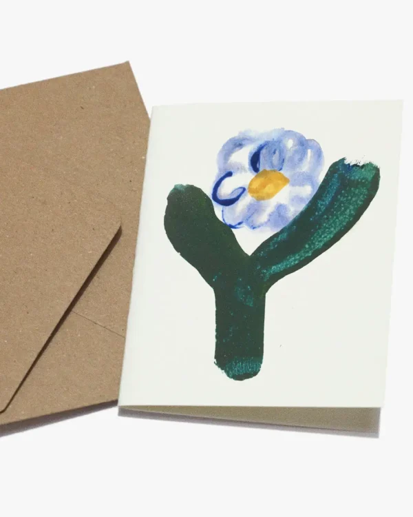 Wish card Flower