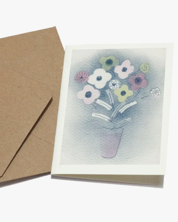 Wish card Soft Flower