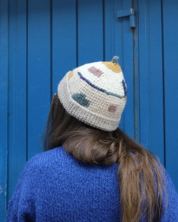 <b>Upcycled</b> wool beanie
