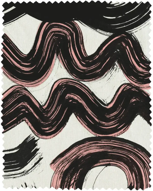 Brush strokes fabric