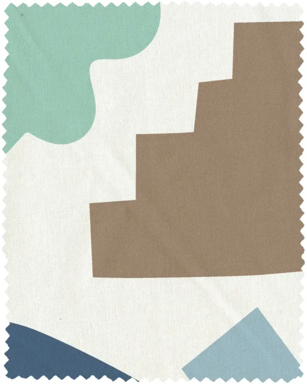 Color cut outs fabric