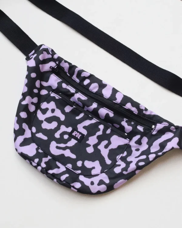 Lila noise waist bag